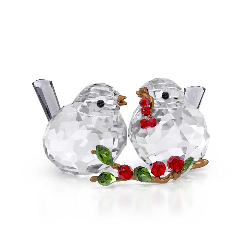 Swarovski Idyllia Bird Couple and Berries image number 0