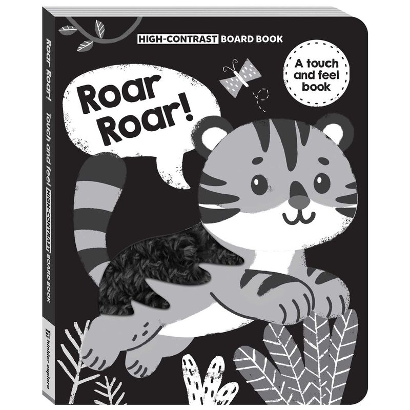 High Contrast Board Book Touch And Feel: Rawr Rawr! image number 0