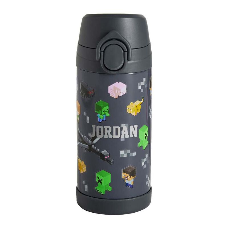 Pottery Barn Kids Mackenzie Insulated Water Bottle Minecraft image number 0