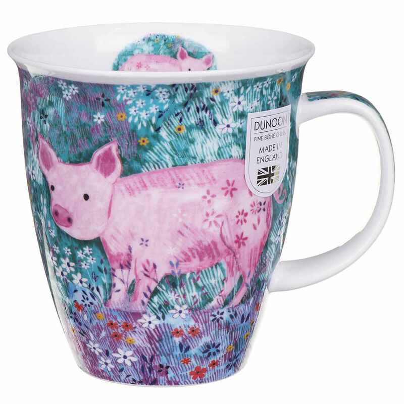 Dunoon Nevis Meadow Farm Pig  Mug image number 0