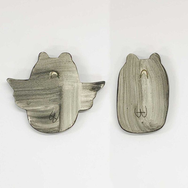 Borrowed Earth Ceramic Bird Small - Ruru (Assorted Sold Individually) image number 1