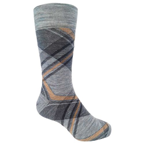Lorenzo Uomo Diagonal Plaid Sock