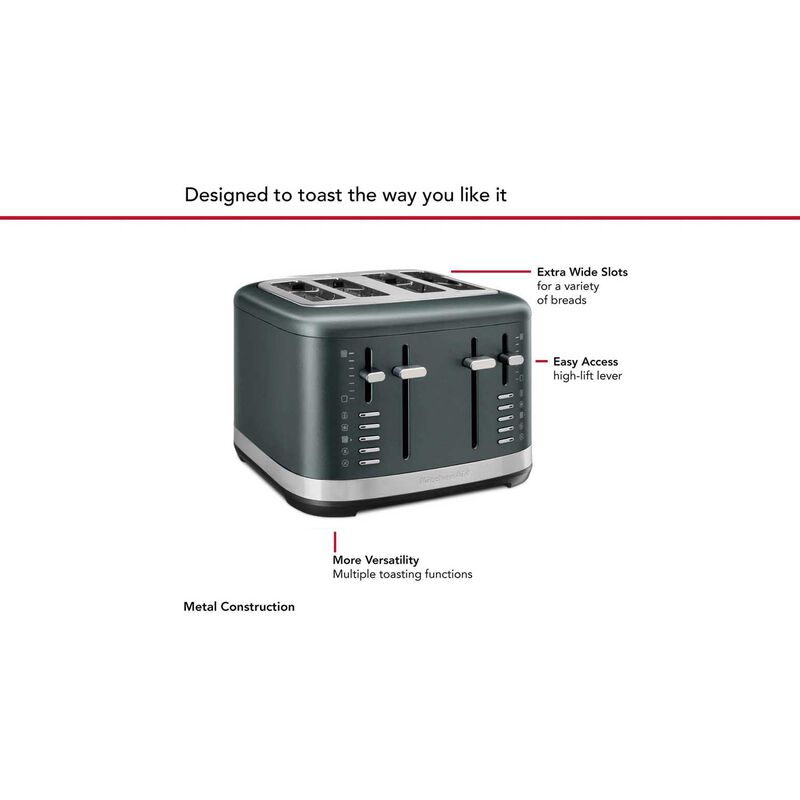 KitchenAid 4 Slice Toaster - Juniper image number 2