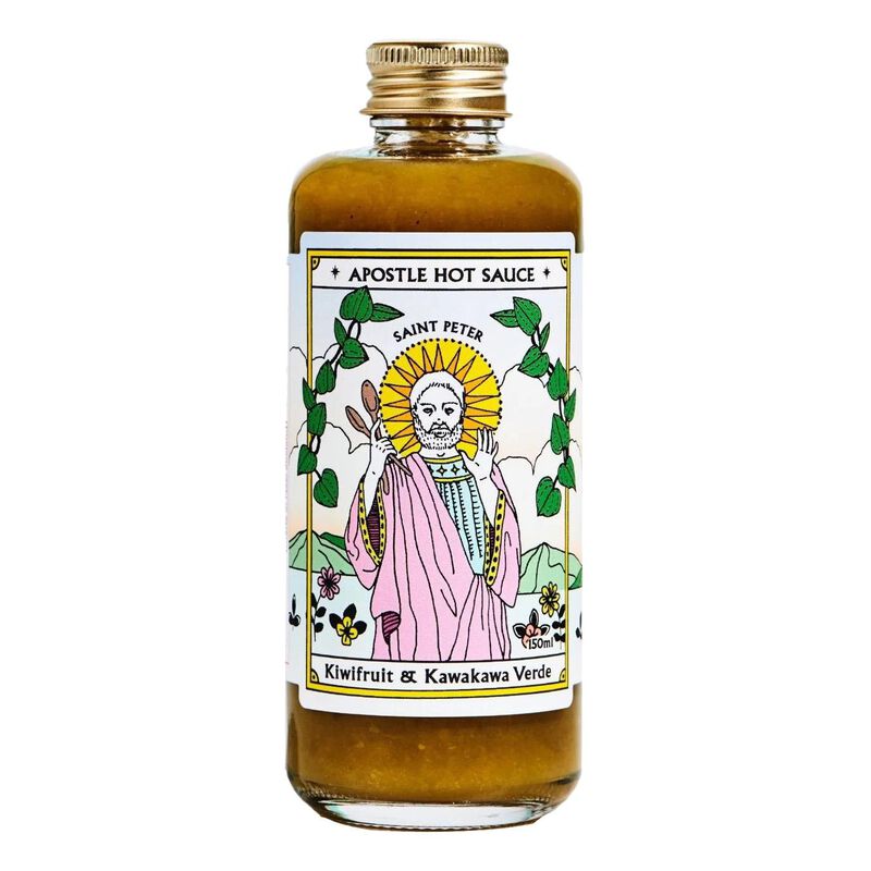 Apostle Saint Peter - Kiwi & Kawakawa Verde Hot Sauce 150ml image number 0