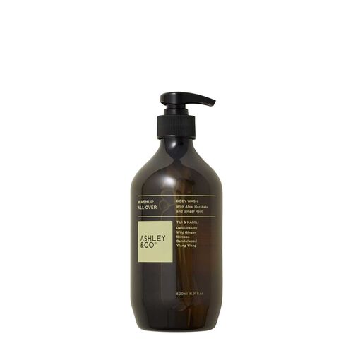 Ashley & Co Washup. All-Over Body Wash, Tui & Kahili 500ml