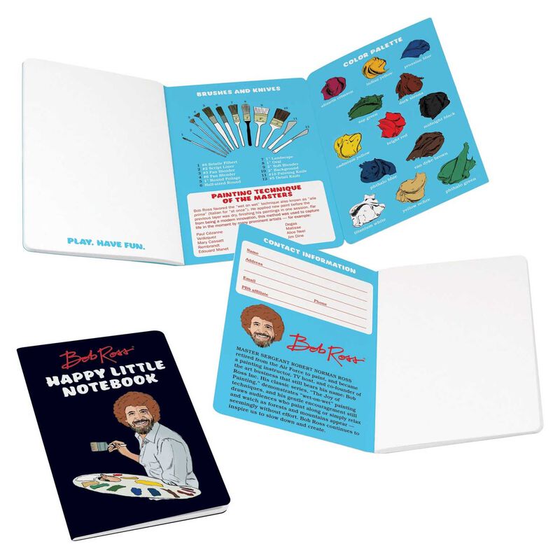 Bob Ross Happy Little Notebook image number 1