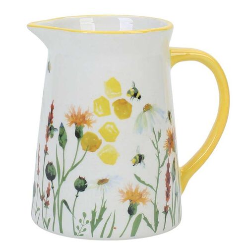 Urban Products Bee Meadow Jug Yellow 15cm