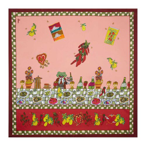 ALÉMAIS Contessa Silk Scarf