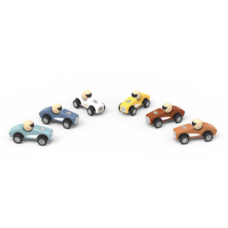 Speedy Monkey Pull Back Cars image number 1