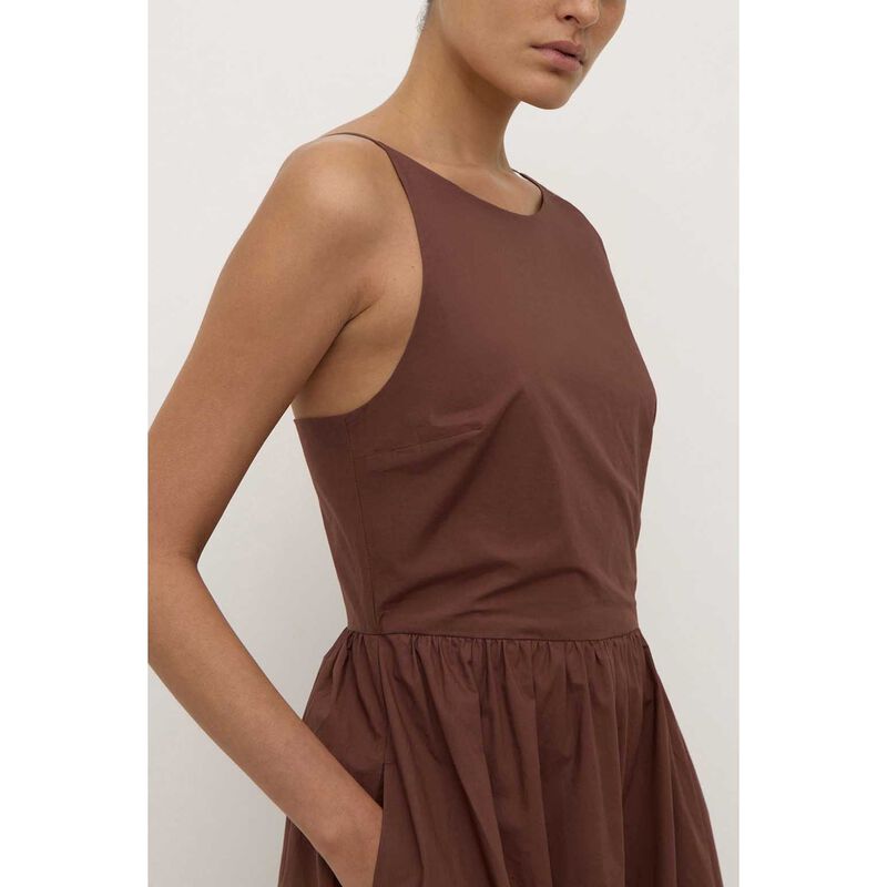 Assembly Label Posie Midi Dress Espresso image number 2