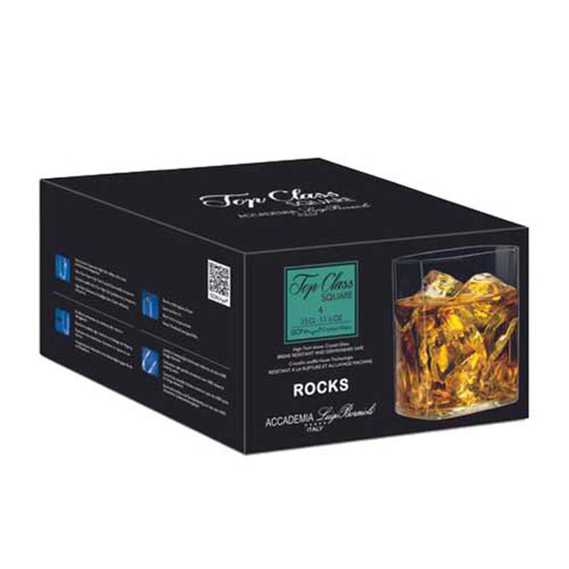 Luigi Bormioli Top Class Square Tumblers 350ml - Set Of 4 image number 2