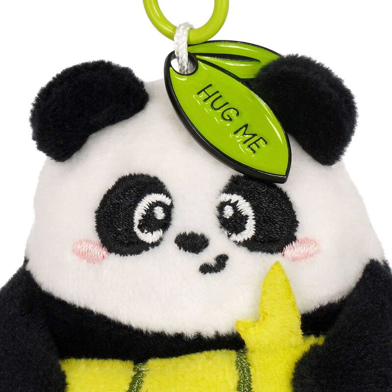 Legami Super Soft! Tiny Plush Key Ring - Panda image number 2