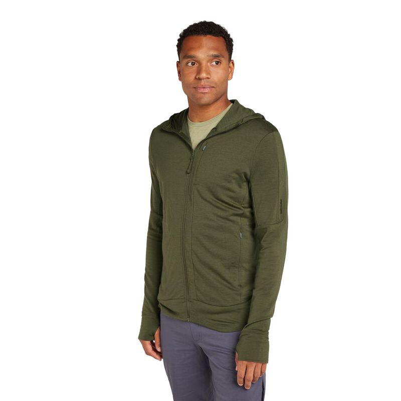 Icebreaker M Merino 260 Quantum Long Sleeve Zip Hoodie image number 3
