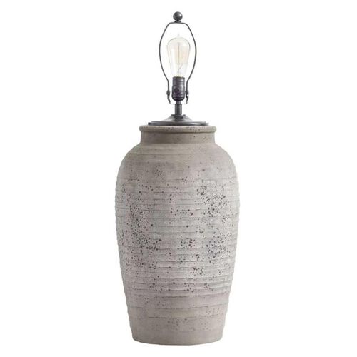 Pottery Barn Ip Maddox Ribbed Rustic Pottery Lamps