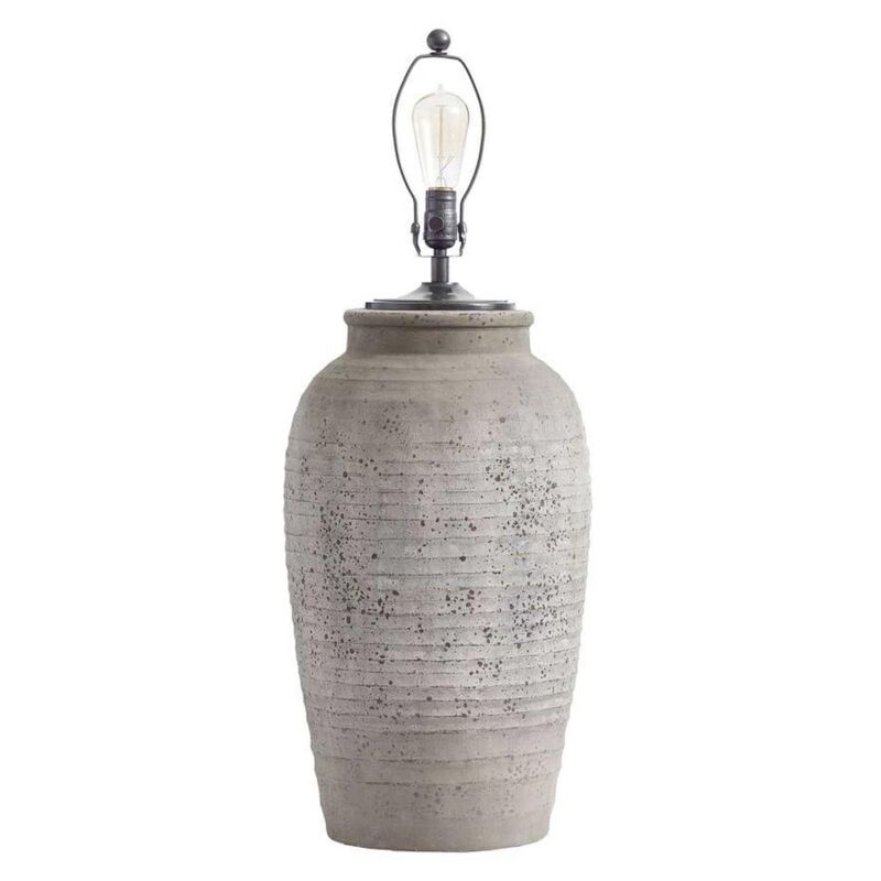 Pottery Barn Ip Maddox Ribbed Rustic Pottery Lamps image number 0