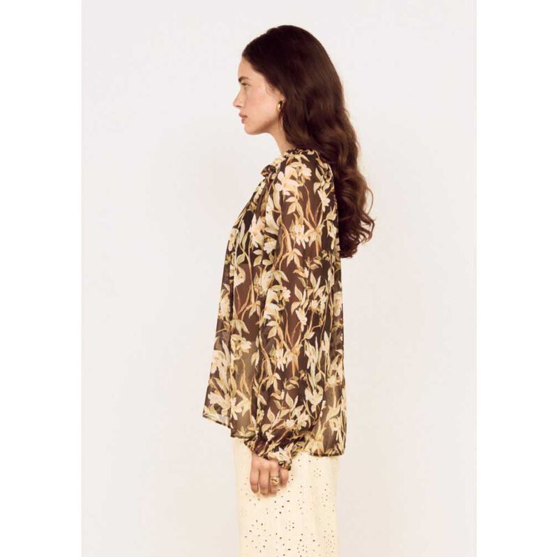 MINKPINK Vega Chiffon Blouse image number 2