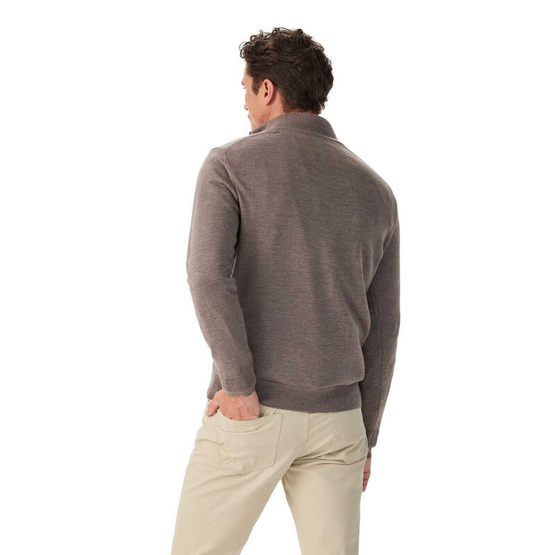 R.M. Williams Ernest Merino 1/4 Zip Knit image number 1