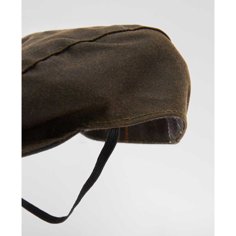 Barbour Dog Wax Flat Cap image number 3