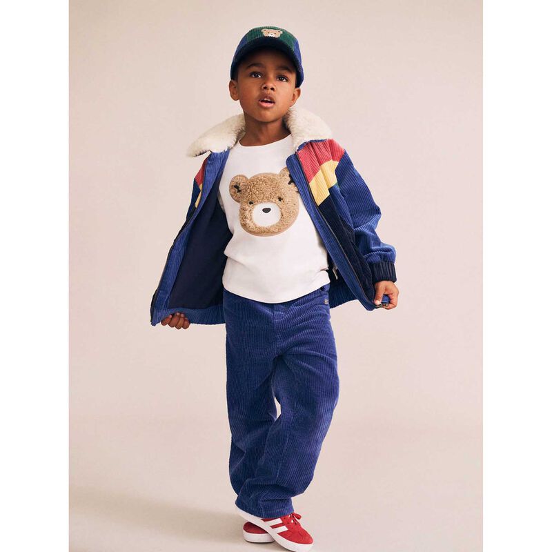 Huxbaby Colour Block Cord Jacket 3-5Y image number 3