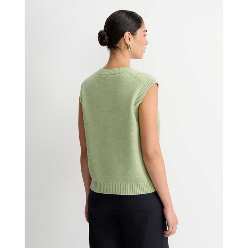 Sportscraft Pearl Chunky Cable Vest image number 1