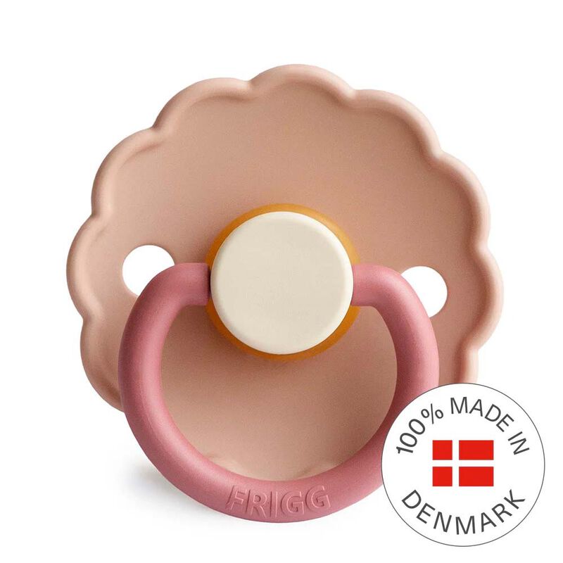FRIGG Round Pacifier - Daisy Latex Size 2 image number 2
