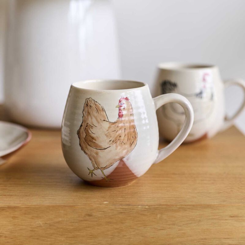 Robert Gordon Hug Mug - Jen RGA x Emogens Chickens image number 1