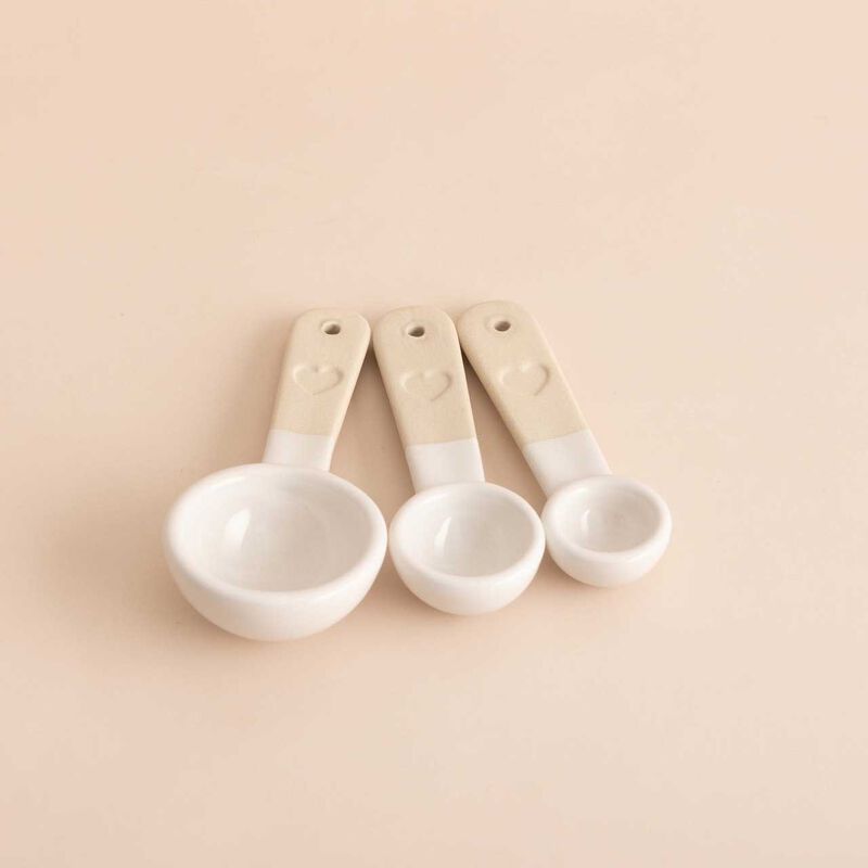 Mason Cash Rustic Charm Set Of 3 Measuring Spoons image number 1