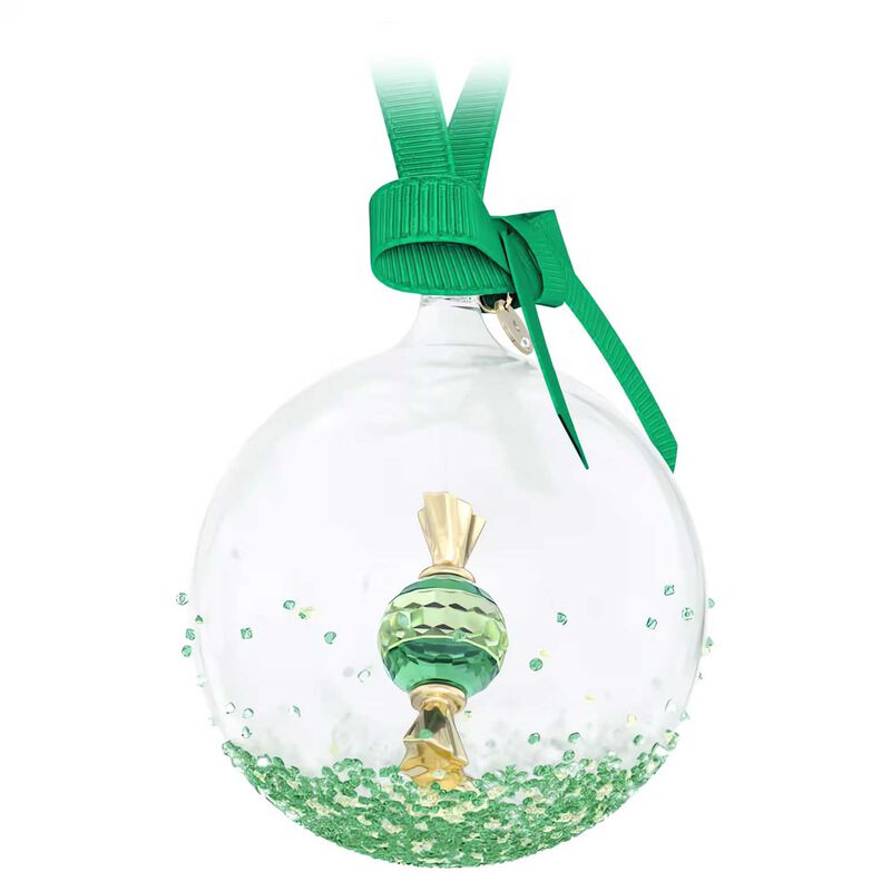 Swarovski Holiday Cheers dulcis Ball Ornament - Green image number 3
