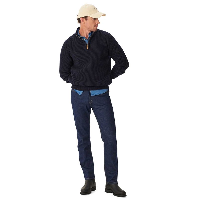 R.M. Williams Higgins Merino 1/4 Zip Knit image number 3