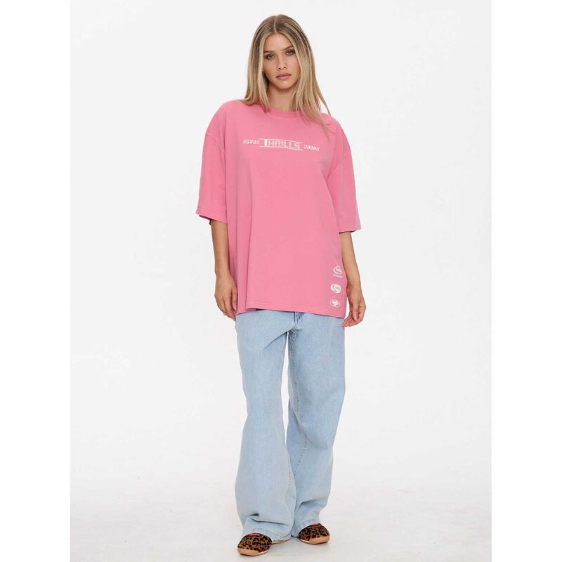 Thrills Speed Kills Oversized Tee image number 3