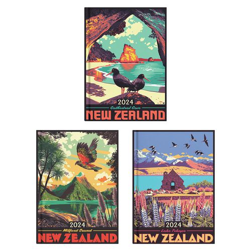 Collins A51 Kiwi Country Day To Page Diary Even Year