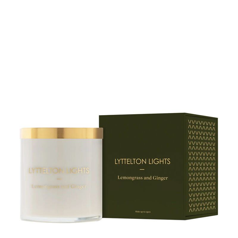 Lyttelton Lights Lemongrass & Ginger Candle image number 0