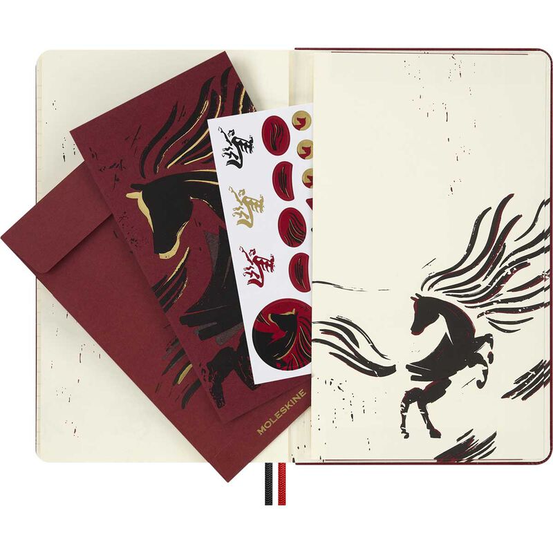 Moleskine LE YOT Horse Notebook Large Ruled Design B image number 3