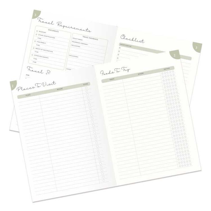 Rituals The World is Waiting Guided Travel Journal/Planner image number 1