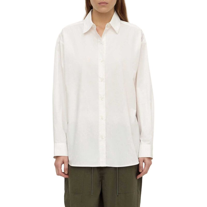 Assembly Label Micha Poplin L/S Shirt White image number 0