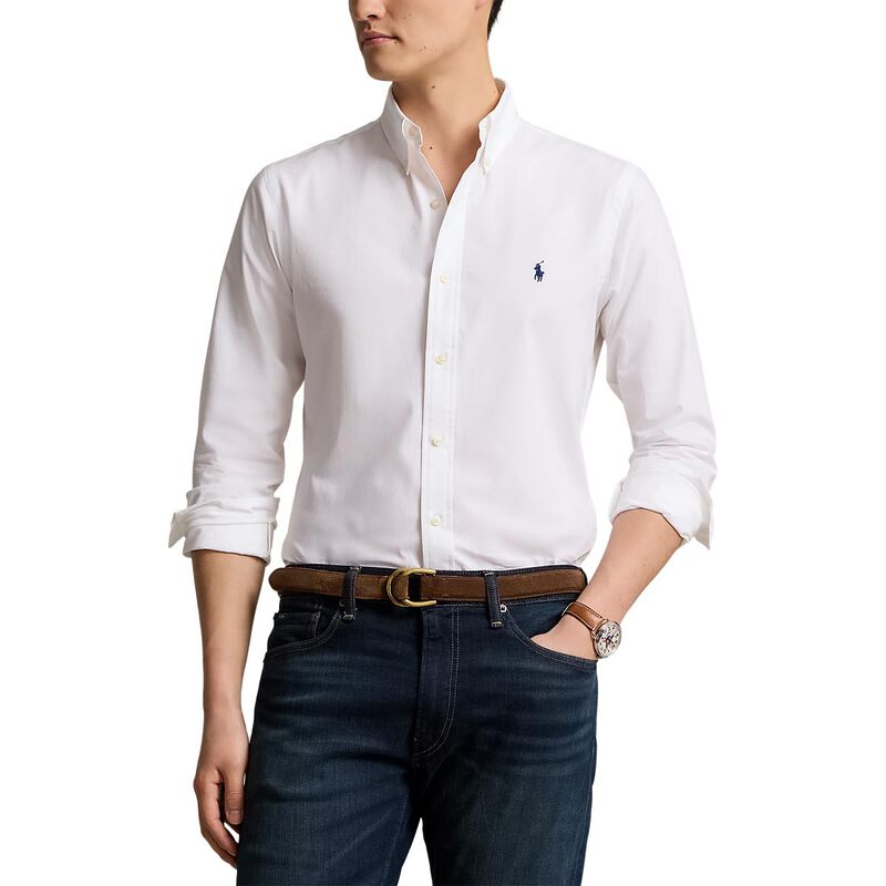 Polo Ralph Lauren Custom Fit Stretch Poplin Shirt image number 0