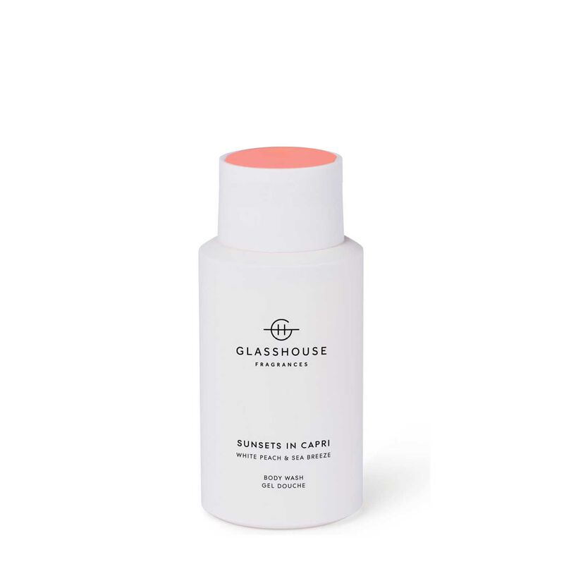 Glasshouse Fragrances Body Wash 300ml - Sunsets In Capri image number 0