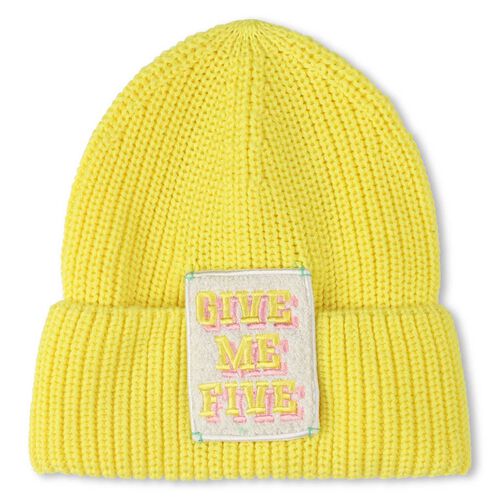 Billieblush Embroided Badge Beanie