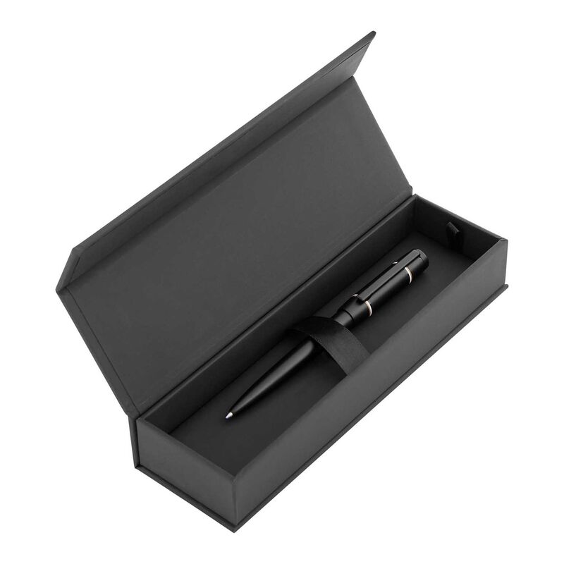 Hugo Boss Rive Varsity Black Ballpoint Pen image number 3