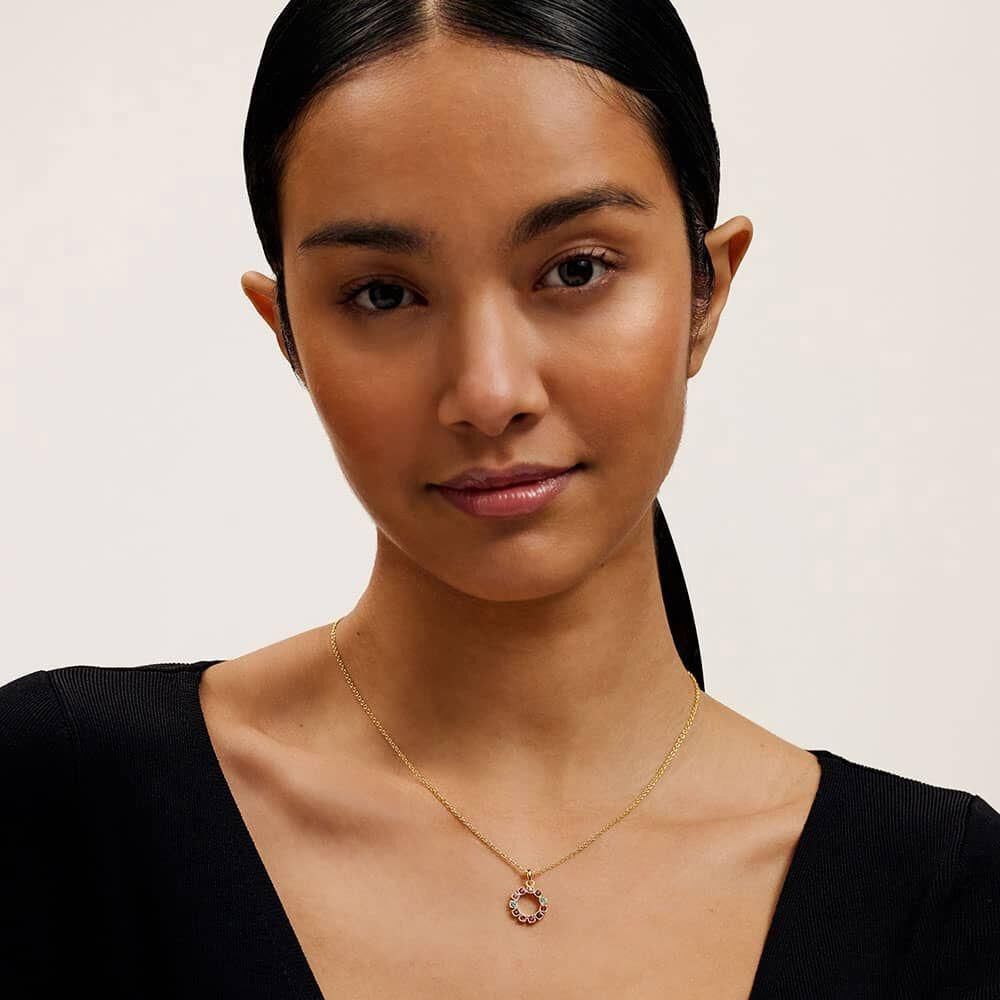 Ted Baker Haloan Halo Crystal Pendant Necklace Ballantynes Department Store
