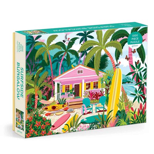 Galison Julia Cornelius Surfside Bungalow 1000 Piece Puzzle
