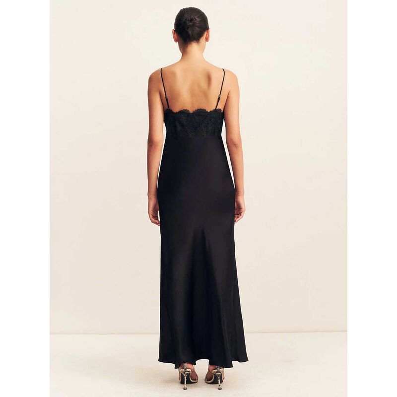 Shona Joy Simona Lace Slip Maxi Dress image number 1