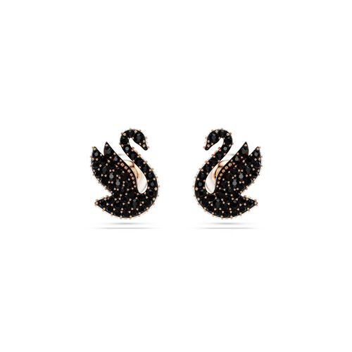 Swarovski Swan Stud Earrings