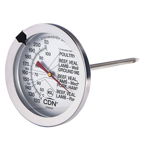 CDN ProAccurate Ovenproof Meat/Poultry Thermometer 5.1cm Dial