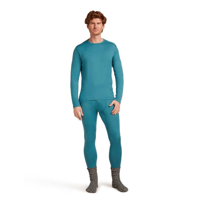 Icebreaker Mens Merino 260 Tech Long Sleeve Crew Neck Thermal Top image number 7