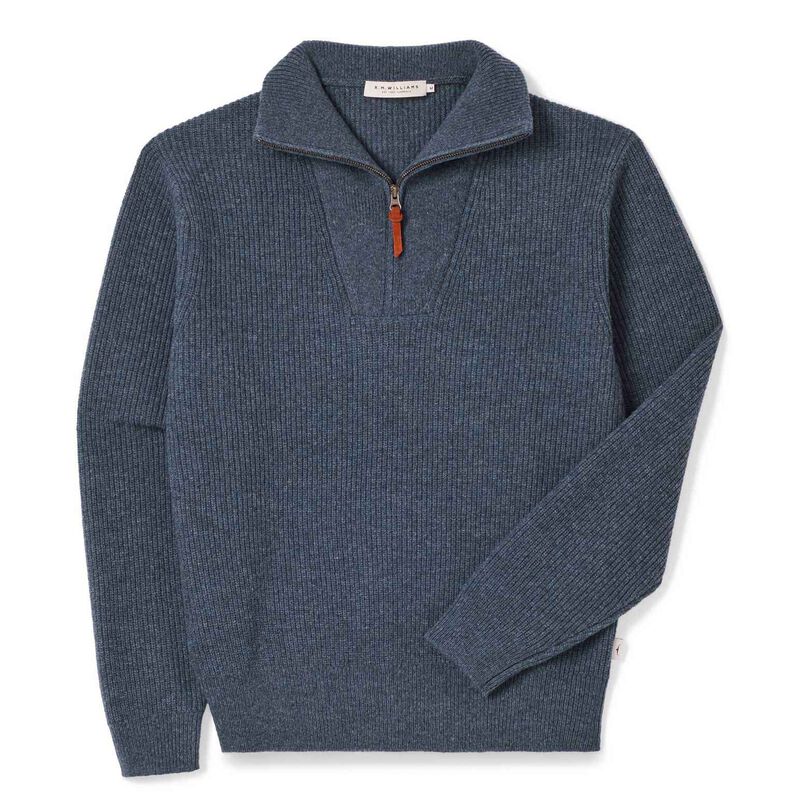 R.M. Williams Linton Lambswool 1/4 Zip Knit image number 2