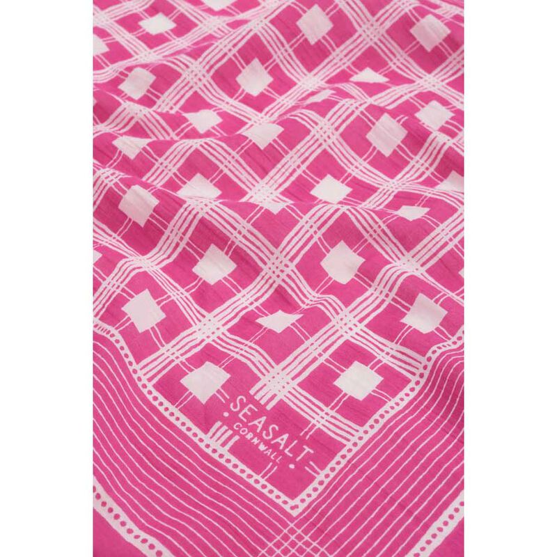 Seasalt Cornwall Sailor Square Plaid Check Tulip image number 2