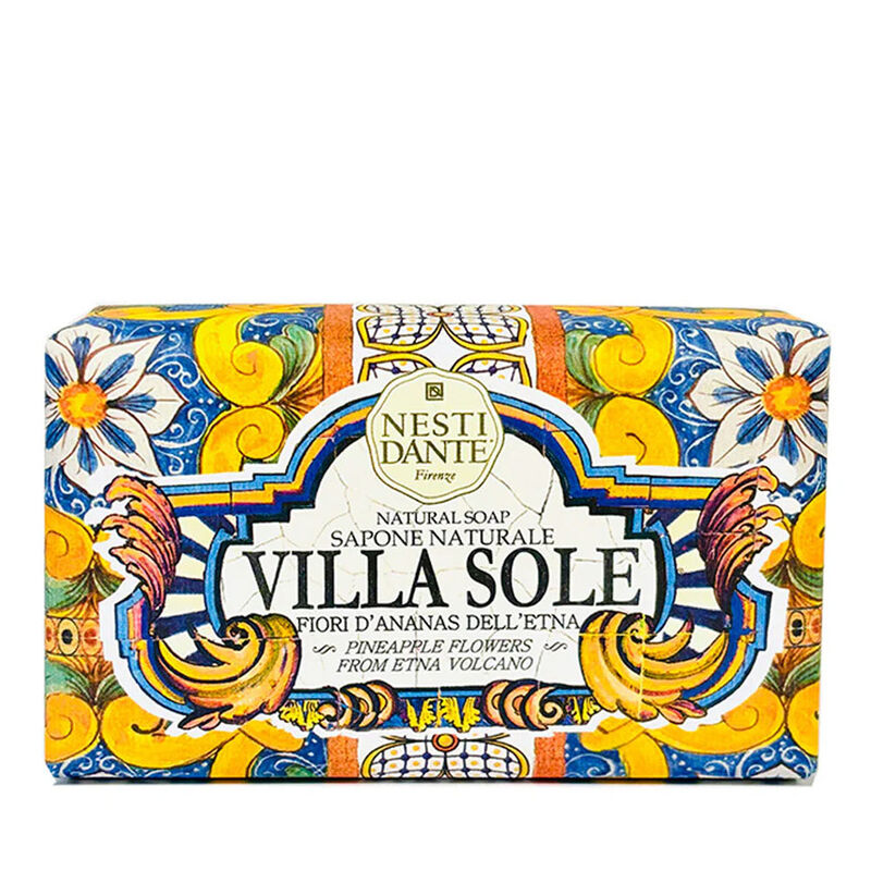 Nesti Dante Villa Sole Pineapple Flowers From Etna Soap 250g image number 0