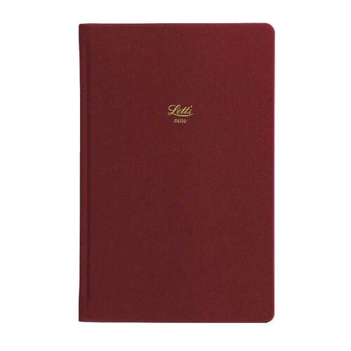 Letts of London Legacy A5 Ruled Notebook - Garnet