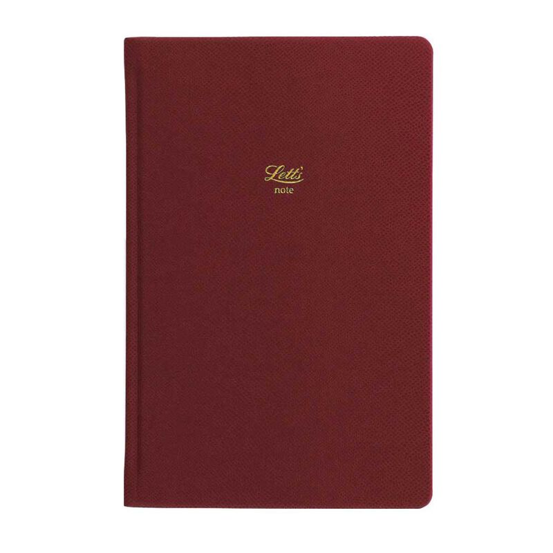 Letts of London Legacy A5 Ruled Notebook - Garnet image number 0